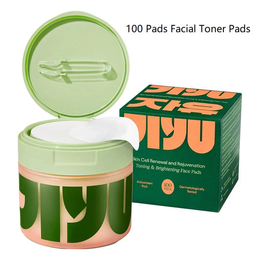 Collagen Pad Facial Toner Soothing Skin Tone Improve Sensitive Facial Skin Turmeric Kojic Acid Clean Cotton Pads Skin Care